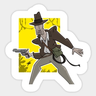 Indiana Jones Sticker